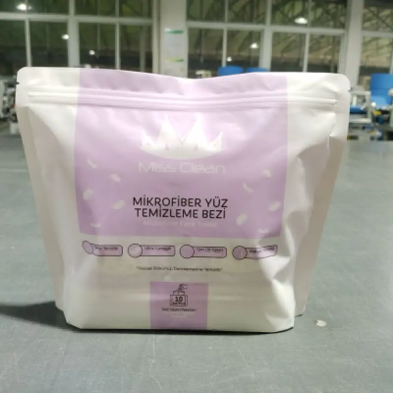 ( 10 ADET ) Miss Clean Yüz ve Makyaj Temizleme Bezi Mikrofiber