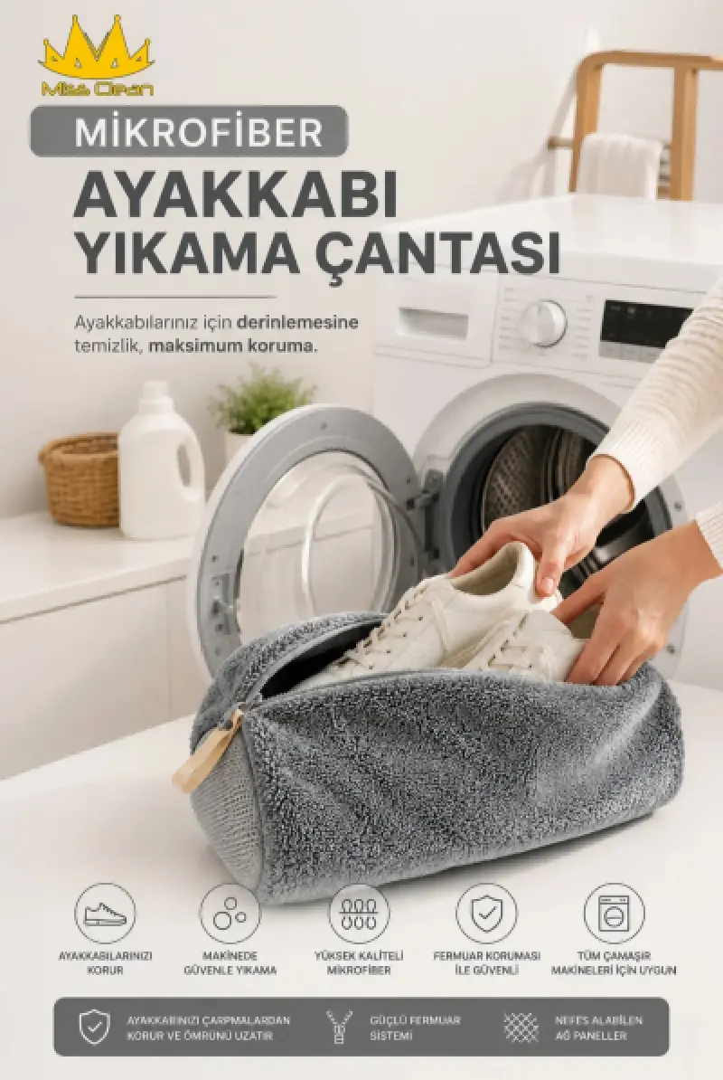 Missclean Ayakkabı Yıkama Çantası
