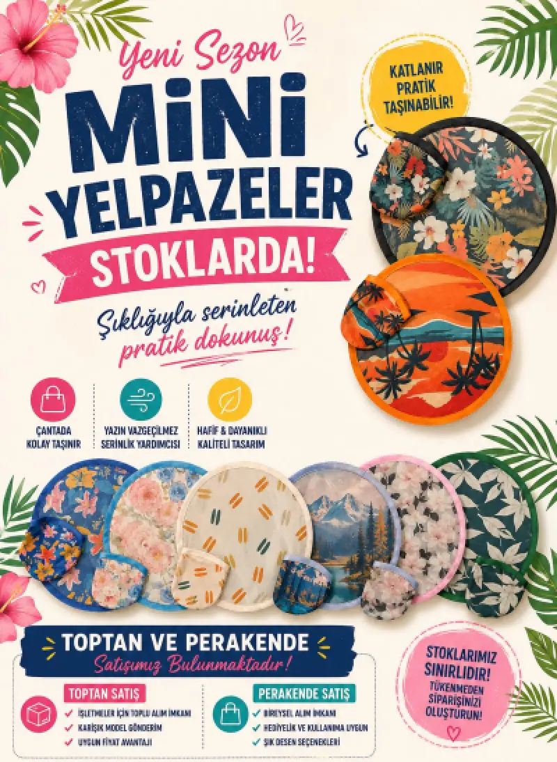 Yelpaze 100 adet karma