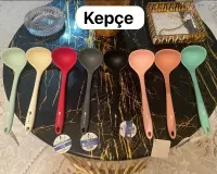 İvory Silikon Kepçe - Gri