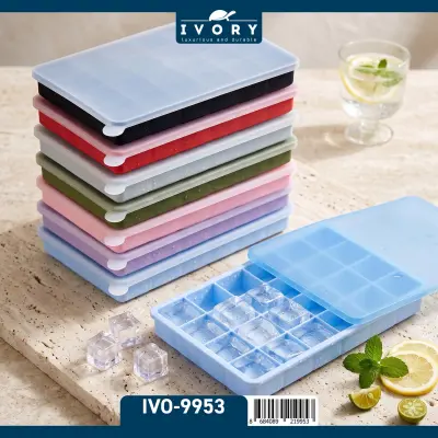 Ivory 24’lü kapaklı silikon buz kalıbı (IVO-9953)