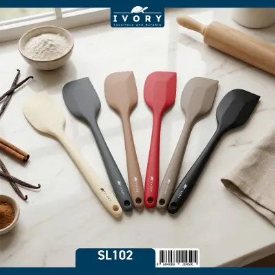 İvory Sıyırma Yan Spatula ( 24 LÜ KUTU ) KARMA RENK